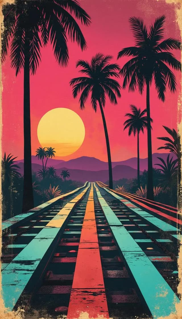 Free Retro Wallpaper
