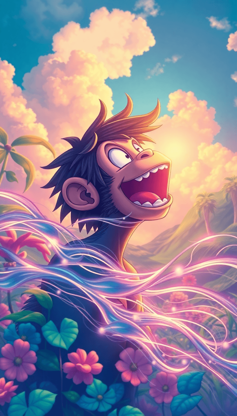 4k Cool Image Of Monkey D Luffy With Winds Blowing Towards Him