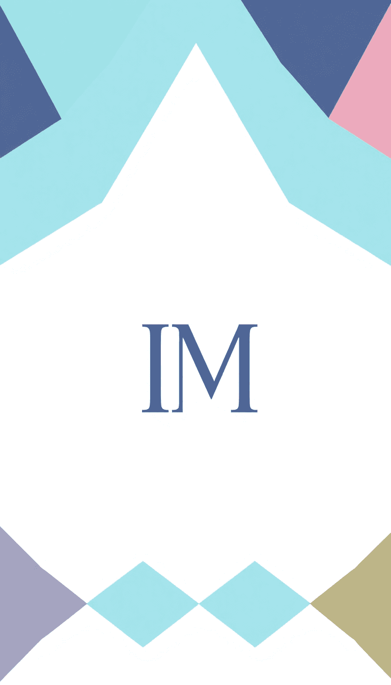 Create A Minimalistic, Clean Wallpaper Around The Initials "im"